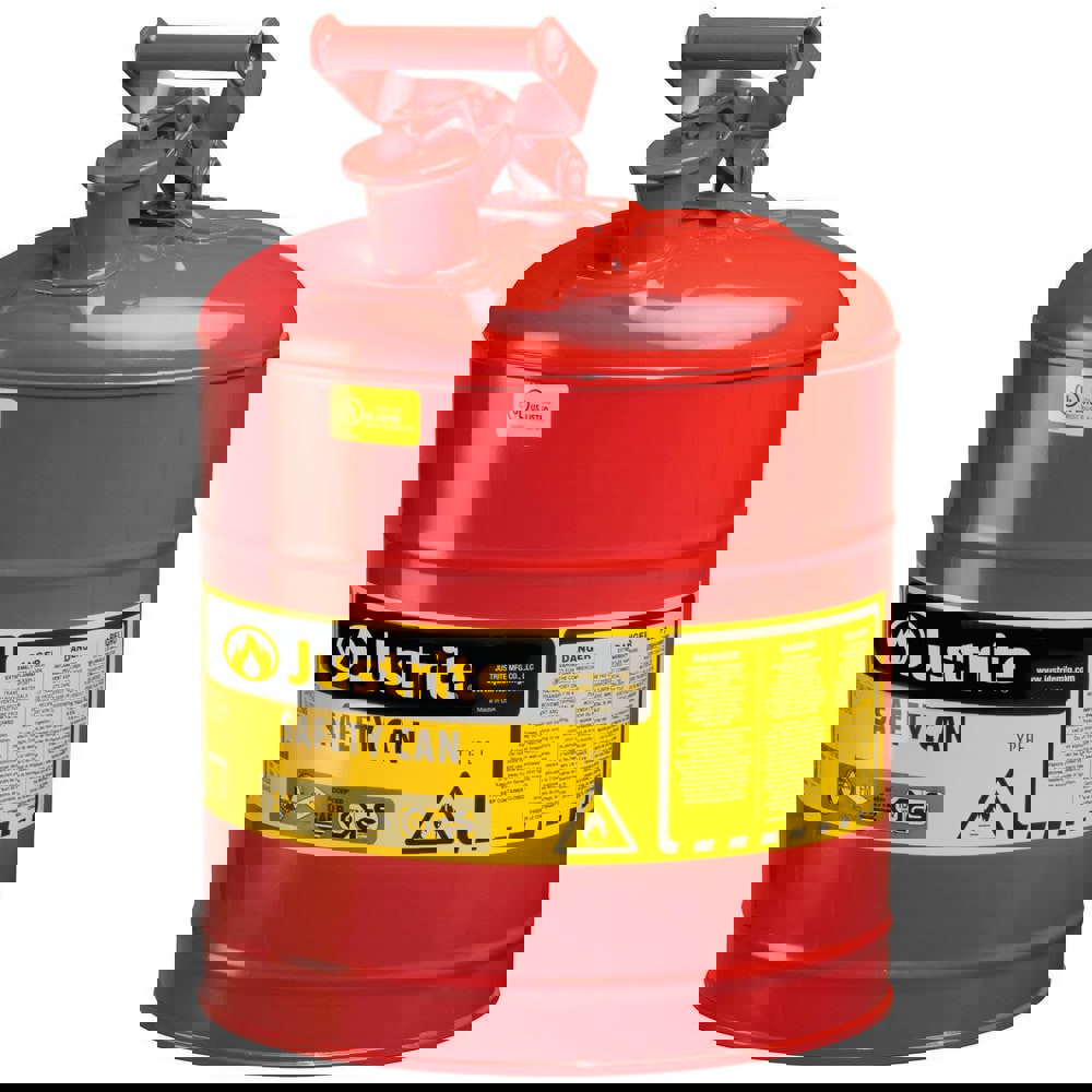 Safety Can: 5 gal, Steel